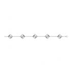 18K Vintage Alhambra Five Motifs Clover Bracelet
