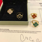 18K Vintage Alhambra Pearl Ring