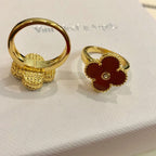 18K Vintage Alhambra Pearl Ring