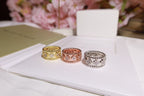 18K Perl̩e Clovers Ring