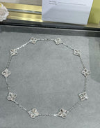 18K Vintage Alhambra 10 Motifs Necklace