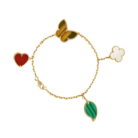 18K Lucky Alhambra Four Motifs Bracelet