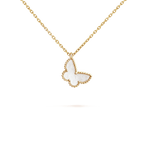 18K Sweet Alhambra Butterfly Necklace