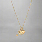 18K T Wine and Dine Pendant Necklace