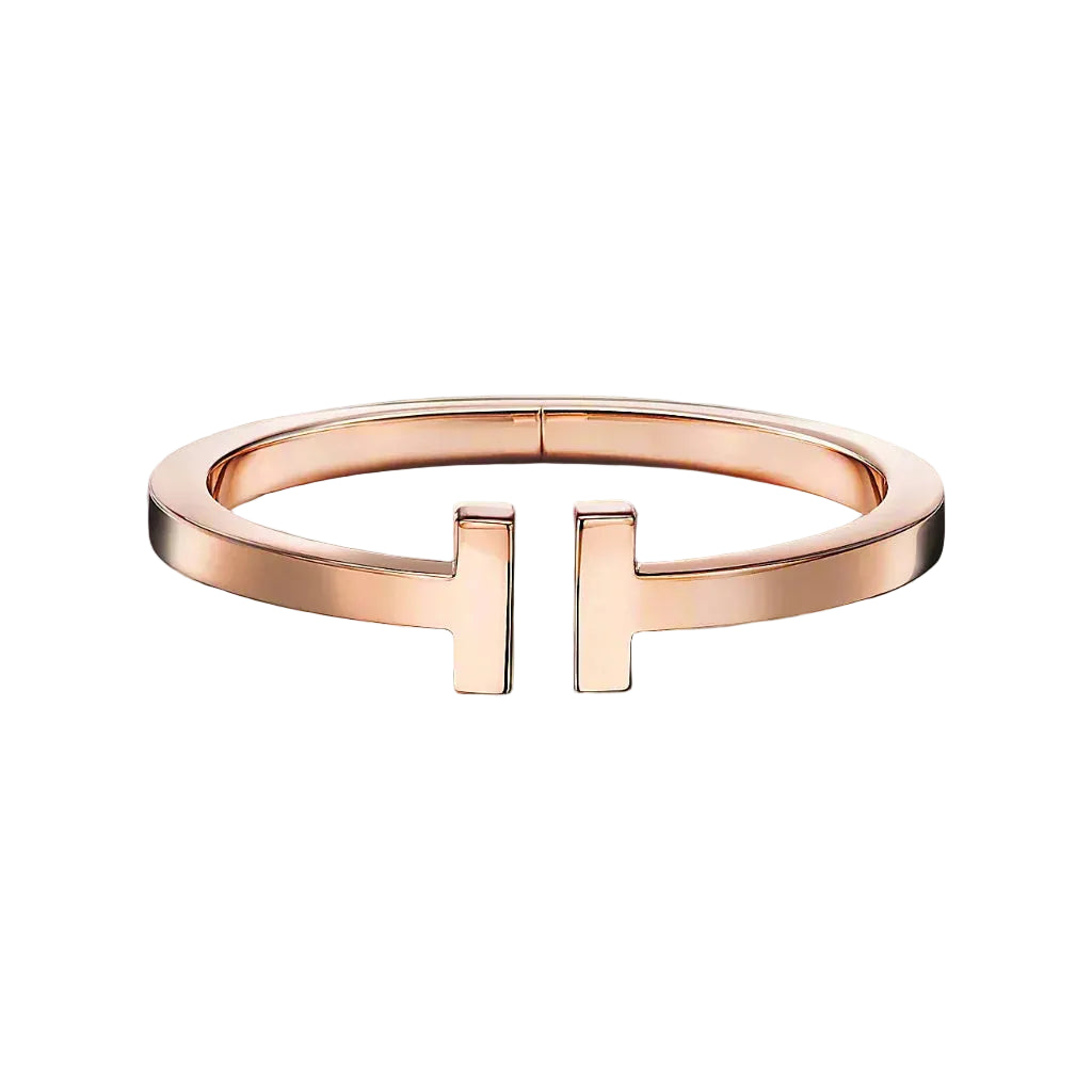 18K T Square Bracelet