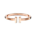 18K T Square Bracelet