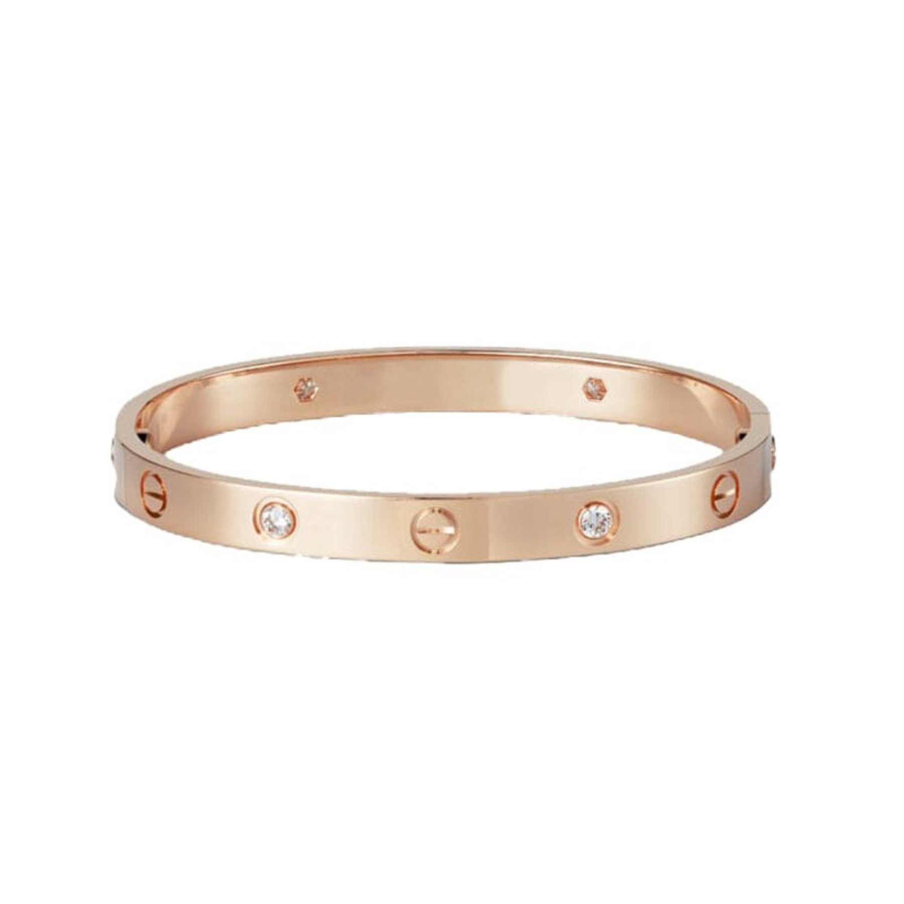 18K Four Diamonds Love Bracelet