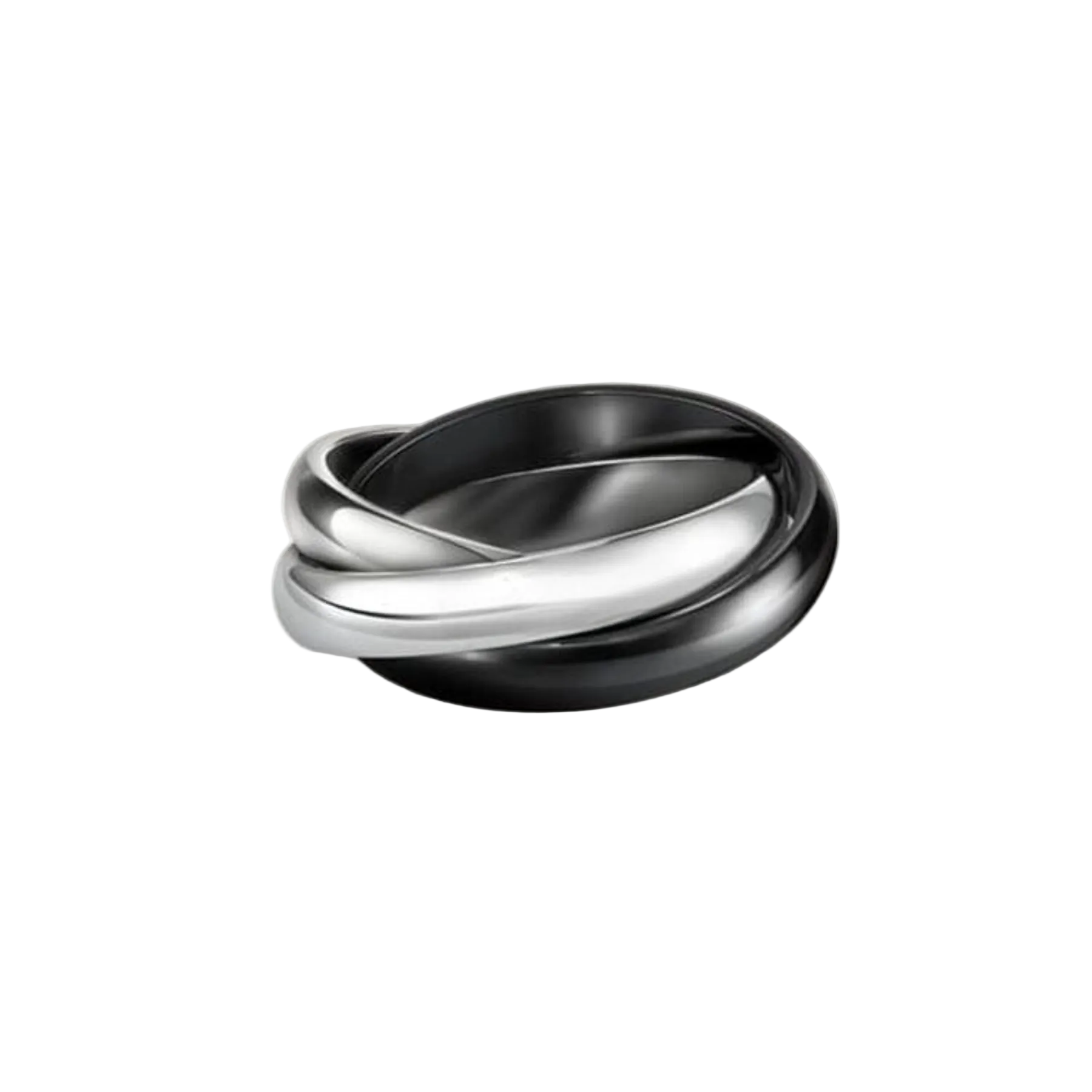 18K Trinity Classic Ceramics Ring