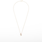 18K Trinity Cushion Diamond Necklace