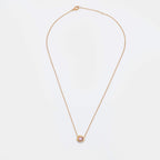 18K Trinity Pink Sapphire Necklace