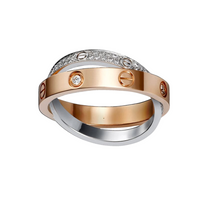 18K Love Diamond Ring