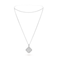 18K Magic Alhambra One Motifs Diamonds Necklace