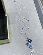 18K Folie Des Pr̩s Pendant Necklace