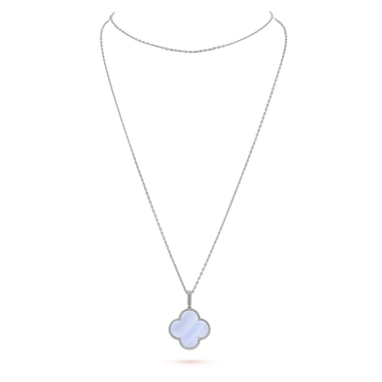 18K Magic Alhambra Purple Necklace