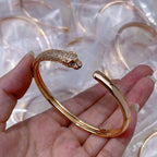 18K Panth̬re De Diamonds Bracelet