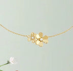 18K Frivole Clover Clover Necklace