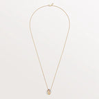 18K Trinity Cushion Necklace