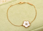 18K Lucky Spring Plum Blossom Bracelet