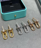 18K T HardWear Large Link Diamonds Earrings