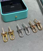 18K T HardWear Large Link Diamonds Earrings