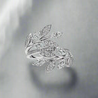 18K T Victoria Diamond Vine Bypass Ring
