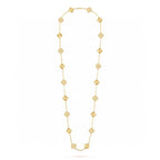18K Vintage Alhambra 20 Motifs Long Necklace