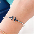 18K T Black Bracelet