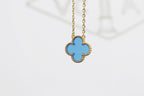 18K Vintage Alhambra Agent Pendant Necklace