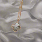 18K Magic Alhambra One Motif Pearl Necklace