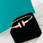 18K T Wire Bracelet