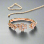 18K Frivole Seven Flowers Diamonds Bracelet