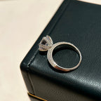 18K T Pav̩ T Setting Engagement Ring