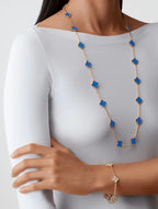 18K Vintage Alhambra 20 Motifs Long Necklace