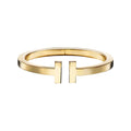 18K T Square Bracelet