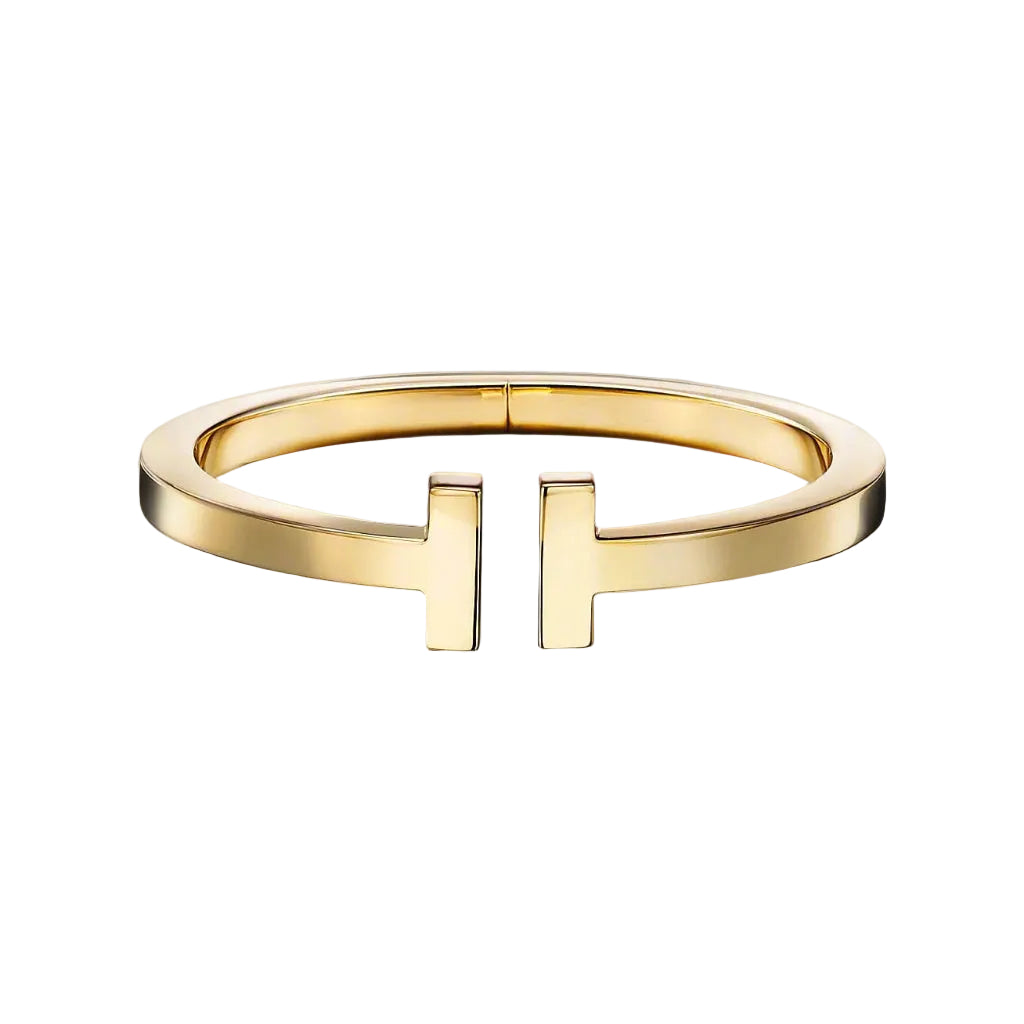 18K T Square Bracelet
